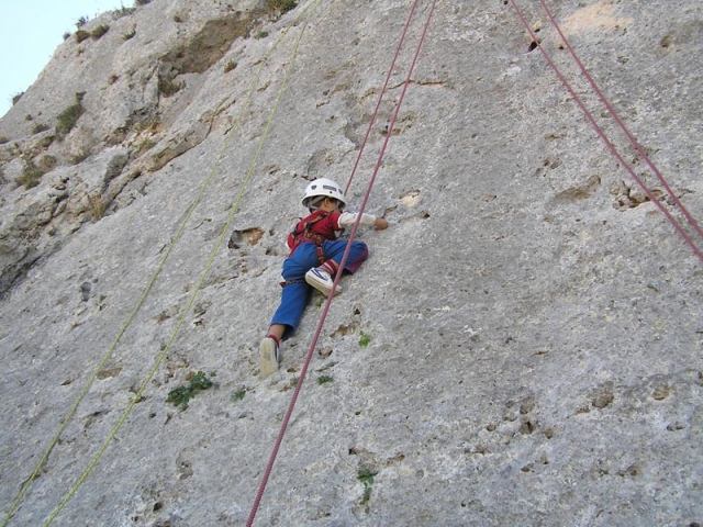  Learning to climb the wall.JPG 